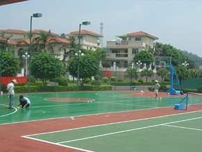 萬(wàn)科城塑膠球場(chǎng)