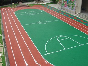 金色未來幼兒園塑膠運(yùn)動(dòng)場
